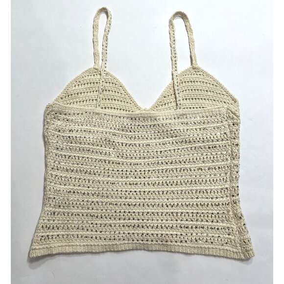 Meshki Arwen Embellished Knit Top in Buttercream - Picture 4 of 5